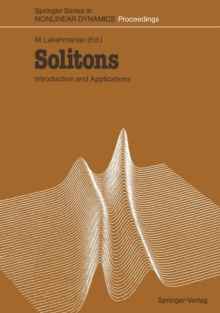 Solitons : Introduction and Applications