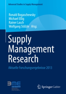 Supply Management Research : Aktuelle Forschungsergebnisse 2013