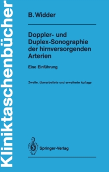 Doppler- und Duplex-Sonographie der hirnversorgenden Arterien : Eine Einfuhrung
