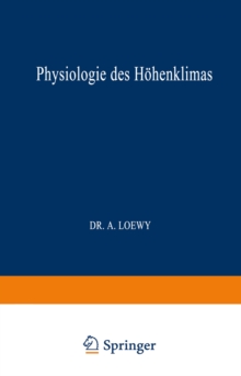 Physiologie des Hohenklimas