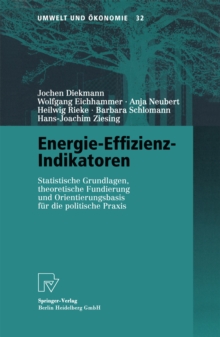 Energie-Effizienz-Indikatoren : Statistische Grundlagen, theoretische Fundierung und Orientierungsbasis fur die politische Praxis