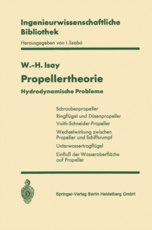 Propellertheorie : Hydrodynamische Probleme