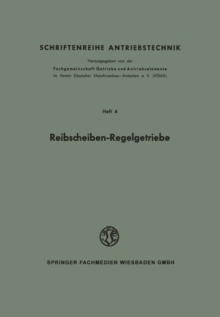 Reibscheiben-Regelgetriebe