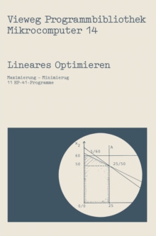 Lineares Optimieren : Maximierung - Minimierung
