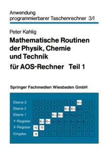 Mathematische Routinen der Physik, Chemie und Technik fur AOS-Rechner