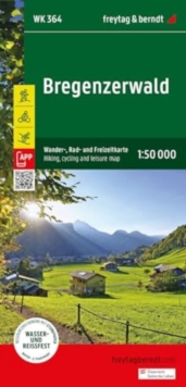 Bregenzerwald Hiking, cycling & Leisure Map : 364