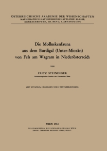 Die Molluskenfauna aus dem Burdigal (Unter-Miozan) von Fels am Wagram in Niederosterreich