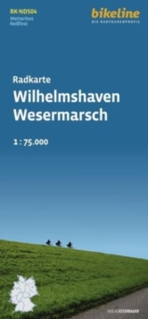 Wilhelmshaven - Wesermarsch cycle map GPS wp : NDS04
