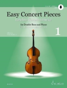 Easy Concert Pieces : For Double Bass and Piano 1