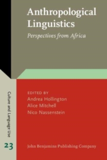 Anthropological Linguistics : Perspectives from Africa