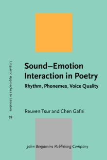 Sound-Emotion Interaction in Poetry : Rhythm, Phonemes, Voice Quality