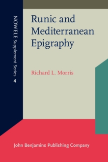 Runic and Mediterranean Epigraphy