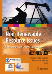 Non-Renewable Resource Issues : Geoscientific and Societal Challenges
