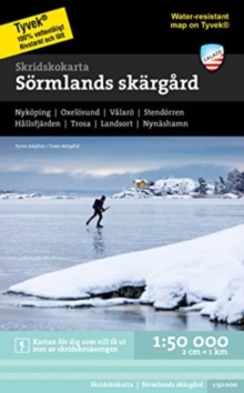 Sormlands skargard - ice-skating map