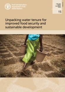 Unpacking water tenure for improved food security and sustainable development