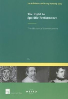 The Right to Specific Performance : The Historical Development