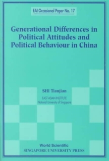 Generational Differences In Political Attitudes And Political Behaviour In China