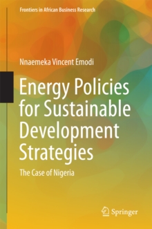 Energy Policies for Sustainable Development Strategies : The Case of Nigeria
