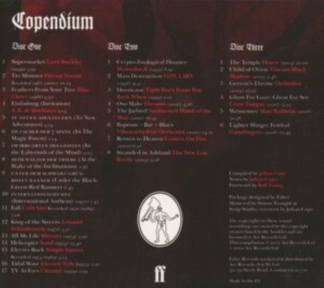 Copendium: The Expedition Into the Rock 'N' Roll Underworld, CD / Album Cd