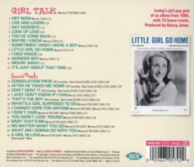 Girl talk ...with bonus tracks, CD / Album Cd