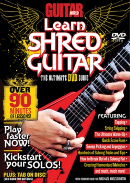Guitar World: Learn Shred Guitar, DVD  DVD