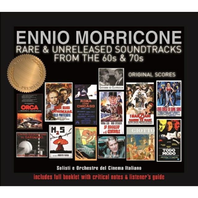 Ennio Morricone: Rare & Unreleased Soundtracks from the 60s & 70s, CD / Album Cd