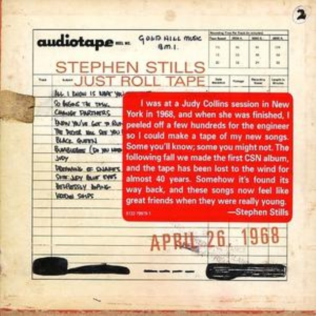 Just Roll Tape - April 26th 1968, CD / Album Cd