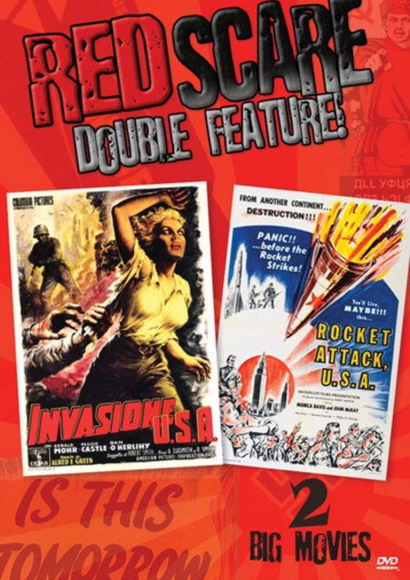 Red Scare Double Feature!: Invasion U.S.A./Rocket Attack, U.S.A., DVD DVD