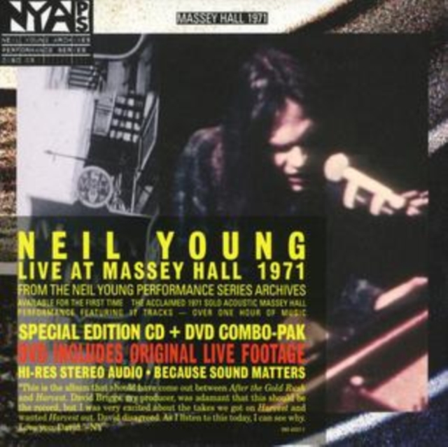 Live at Massey Hall [cd + Dvd], CD / Album Cd