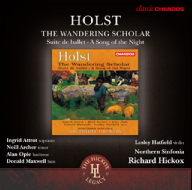 Holst: The Wandering Scholar, CD / Album Cd