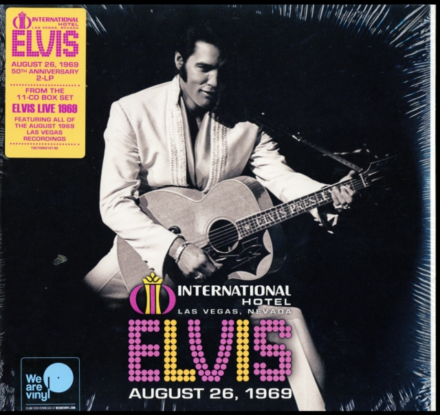 Live at the International Hotel, Las Vegas, Nevada: August 26, 1969, Vinyl / 12" Album Vinyl