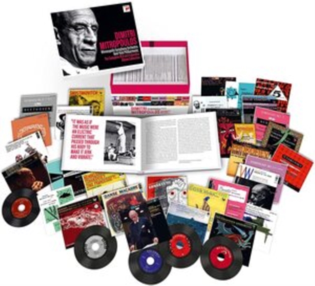 Dimitri Mitropoulos: Complete RCA and Columbia Album Collection, CD / Box Set Cd