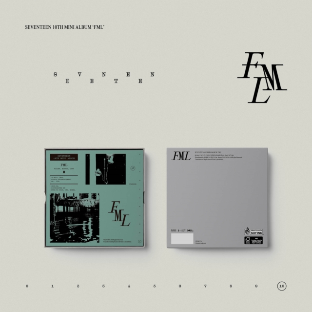 SEVENTEEN 10th Mini Album 'FML' (Fallen, Misfit, Lost), CD / Album Cd