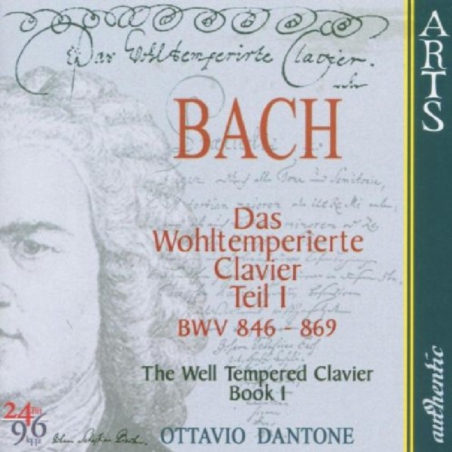 Well Tempered Clavier, The - Book 1 (Dantone), CD / Album Cd