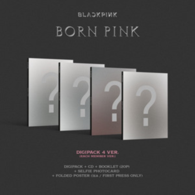 BORN PINK (International Digipak ROSÉ Ver.), CD / Album Digipak Cd