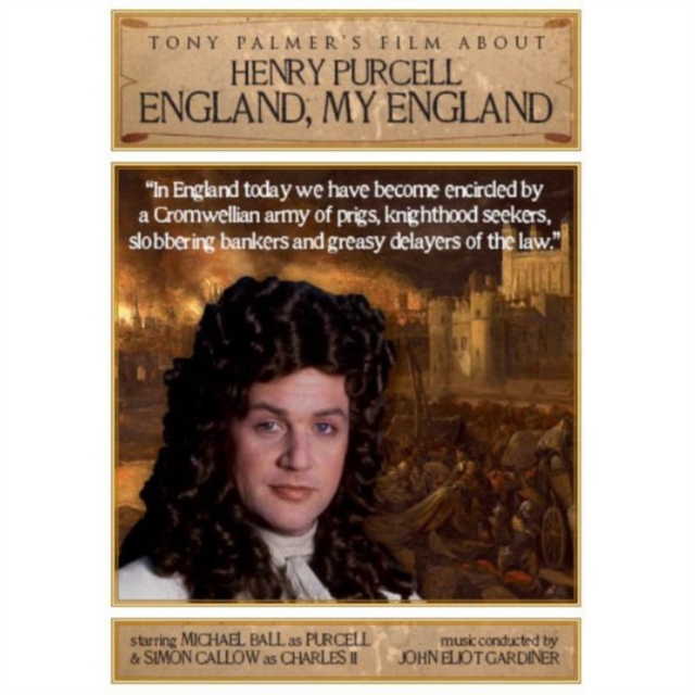 England, My England - Tony Palmer's Film About Henry Purcell, DVD DVD