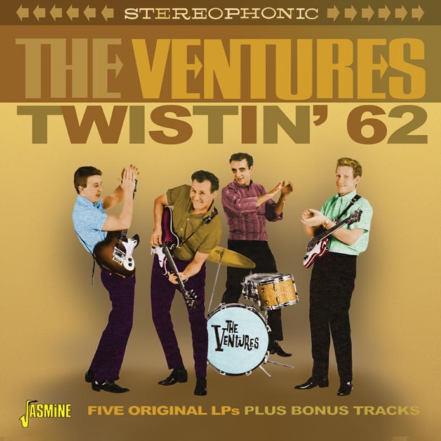 Twistin' 62: Five Original LPs Plus Bonus Tracks, CD / Album Cd