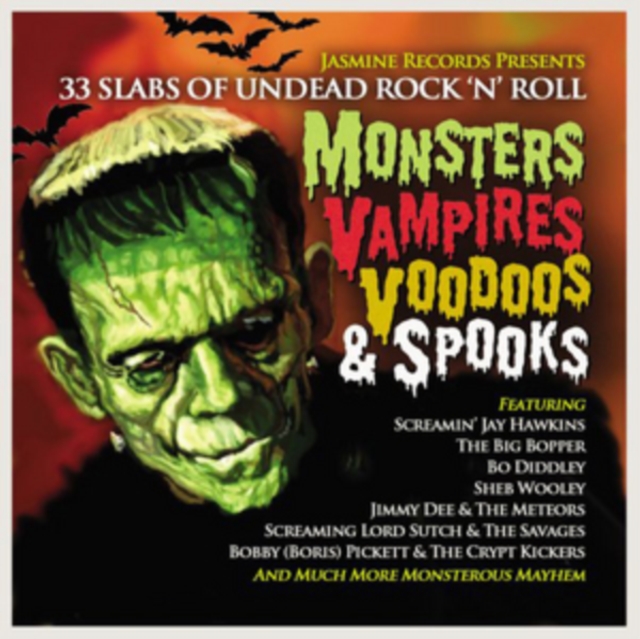 Monster, Vampires, Voodoos & Spooks: 33 Slabs of Undead Rock 'N' Roll, CD / Album Cd
