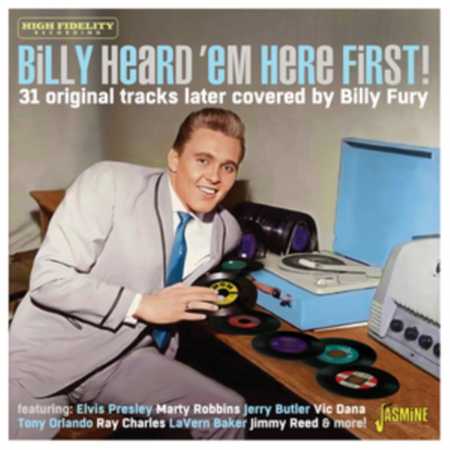 Billy Heard 'Em Here First!: 31 Original Tracks Later Covered By Billy Fury, CD / Album (Jewel Case) Cd