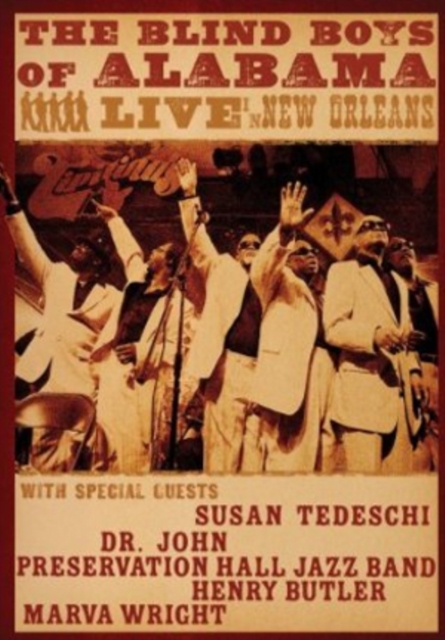 Blind Boys of Alabama: Live in New Orleans, DVD  DVD