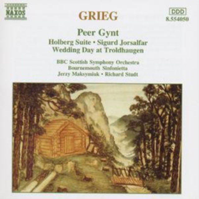 Grieg: Orchestral Music, CD / Album Cd