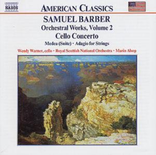 Orchestral Works: Cello Concerto - Medea (Suite), Adagio for Strings, CD / Album Cd