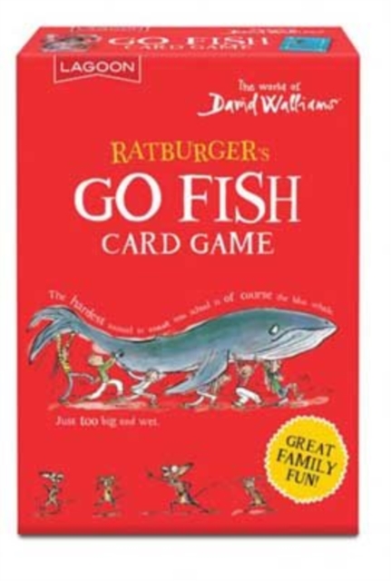 David Walliams Ratburger's Go Fish Card Game, General merchandize Book