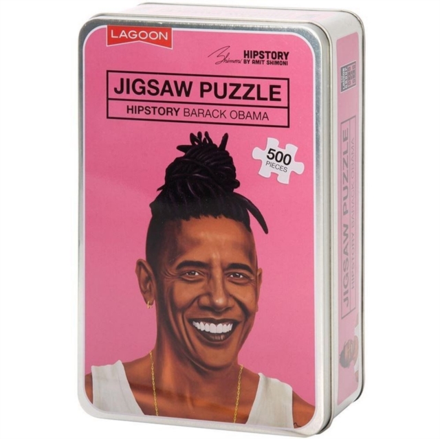 Lagoon Hipstory 500 Piece Jigsaw - Barack Obama, General merchandize Book