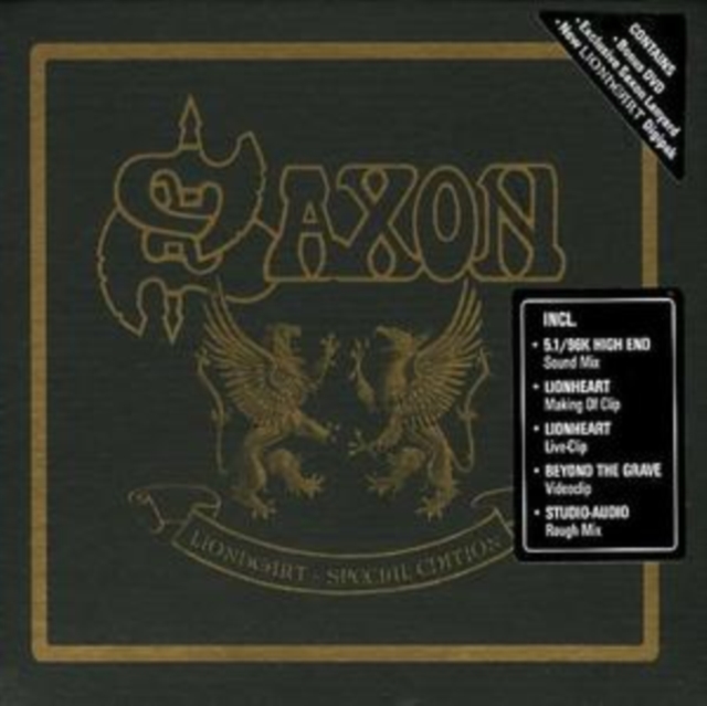 Lionheart [special Edition Plus Bonus Dvd], CD / Album Cd