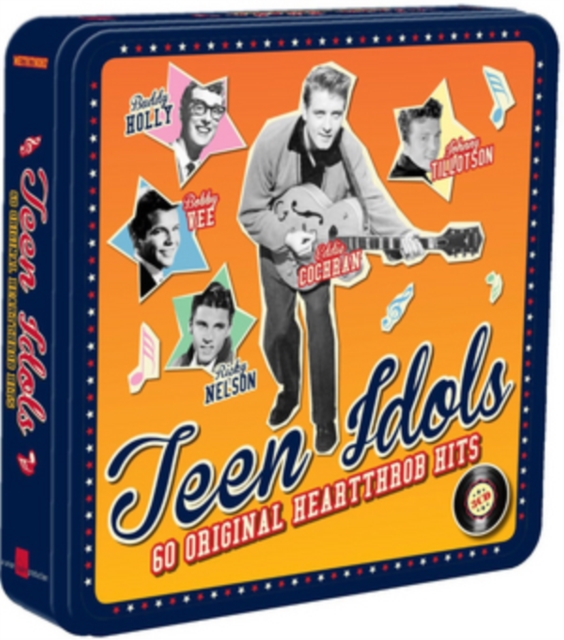 Teen Idols: 60 Original Heartthrob Hits, CD / Album (Tin Case) Cd