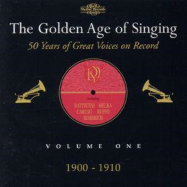 The Golden Age of Singing - Volume 1, CD / Album Cd
