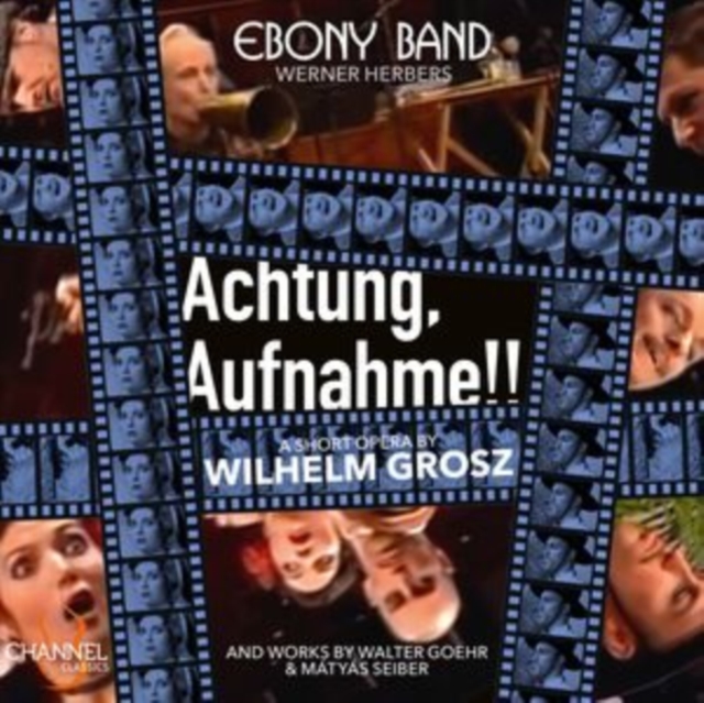 Ebony Band: Achtung, Aufnahme!!: A Short Opera By Wilhelm Grosz and Works By Walter Goehr &..., CD / Album Digipak Cd