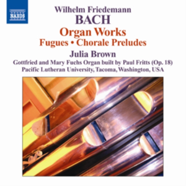 Wilhelm Friedemann Bach: Organ Works, CD / Album Cd