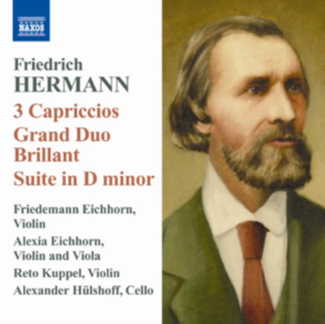 Friedrich Hermann: 3 Capriccios/Grand Duo Brillant/..., CD / Album Cd